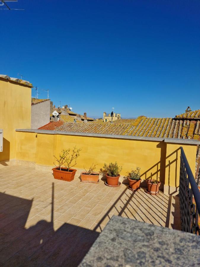 Piazza Duomo Hotel Tuscania Buitenkant foto