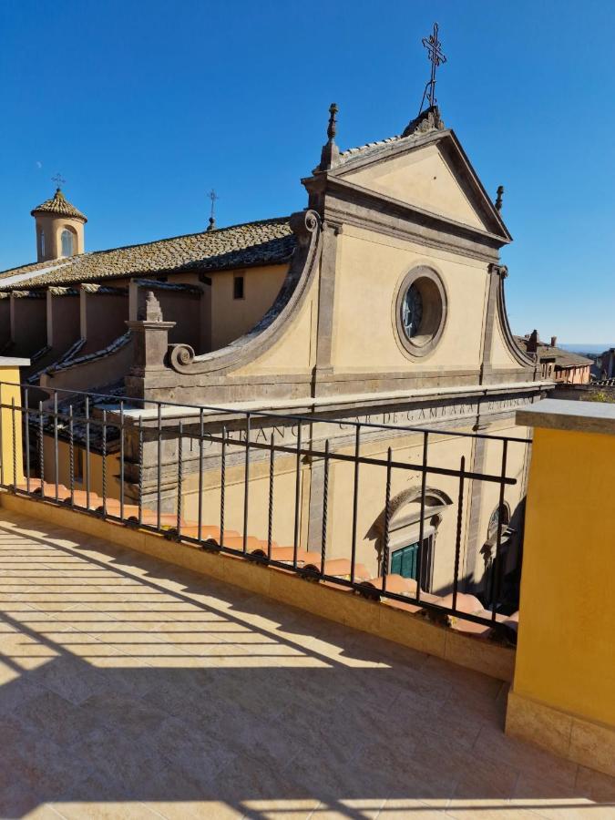 Piazza Duomo Hotel Tuscania Buitenkant foto